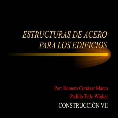 Estructuras de-acero