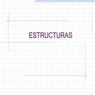 Estructuras 1ºeso