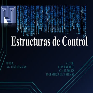 Estructuras de control | PPTX