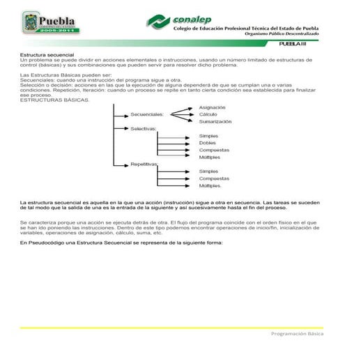 Estructura Secuencial