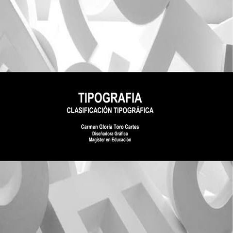 Estructura tipografica 1