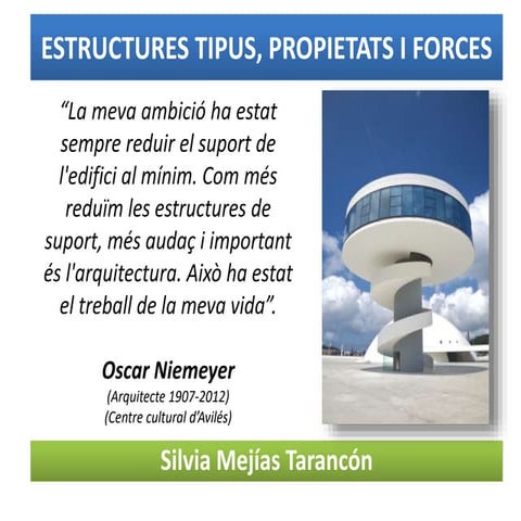 ESTRUCTURES TIPUS PROPIETATS I FORCES.