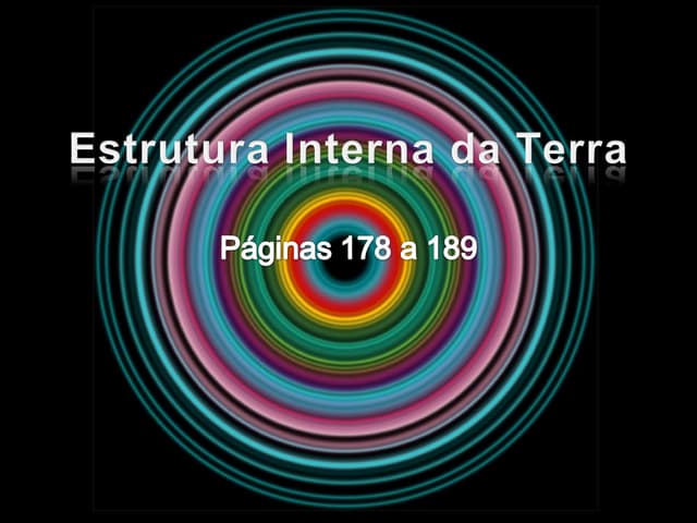 Estrutura Interna Da Terra