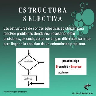 Estructura selectiva simple
