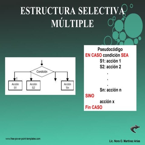 Estructura selectiva multiple