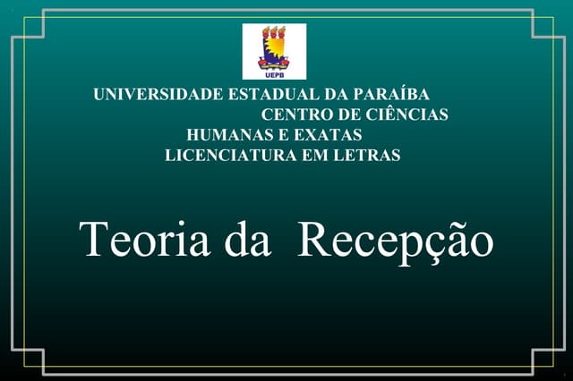 Estética da recepção