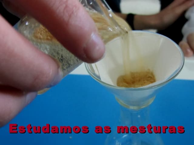 Estudamos as mesturas