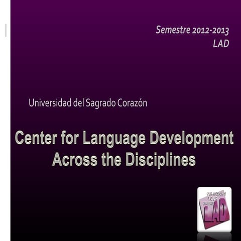 Estudiantes bienvenidos a LAD ene 2015