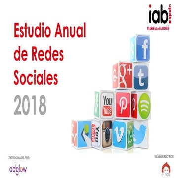 Estudio Redes Sociales España 2018 IAB