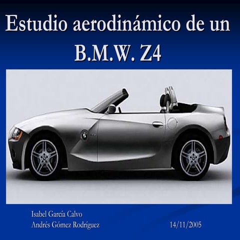 BMW Z4 - Estudio Aerodinámico