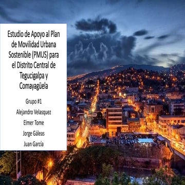 Estudio dde Apoyo al Plan de Movilidad Urbana Sostenible _PMUS_ para el ...