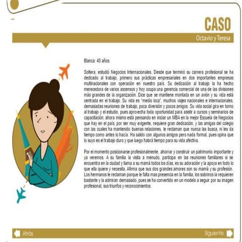 Estudio de casos familia