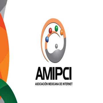 "Estudio de Comercio Electrónico en México 2015" AMIPCI 