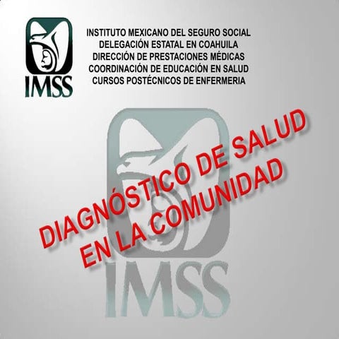 Estudio de comunidad