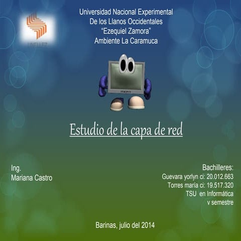 Estudio de la capa de red