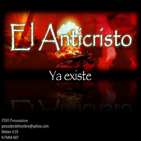 ¿Quien Sera el Anticristo? Conozca sus Raices