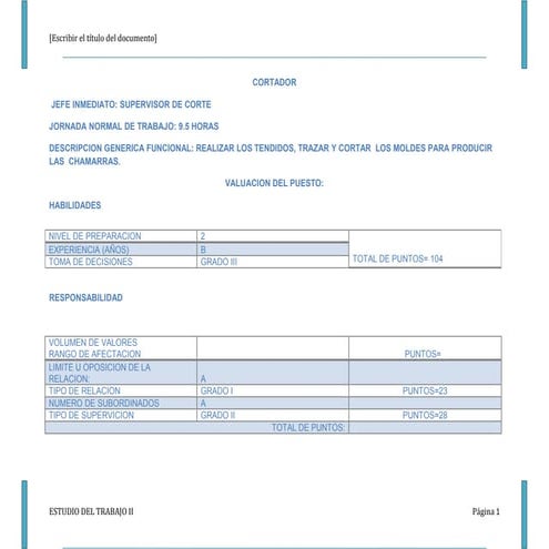 Estudio del trabajo ii valuacion de puestos 2