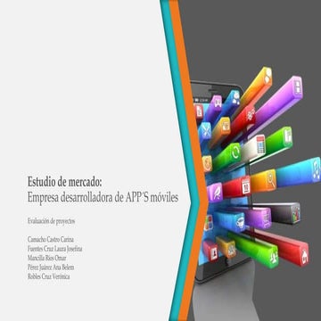 Estudio de mercado: Empresa desarrolladora de APP´S móviles