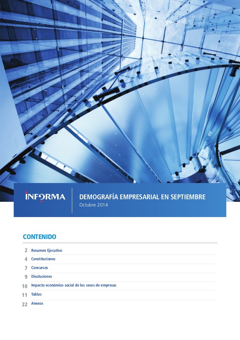 Estudio Demografia Empresarial Octubre 2014