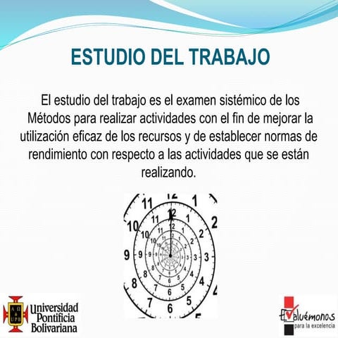 Estudio de tiempos 1