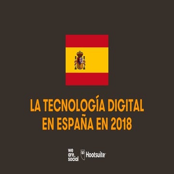 Estudio digital in spain 2018
