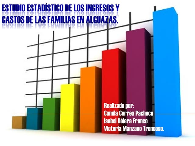 Ingresos y gastos familias alguaceñas.