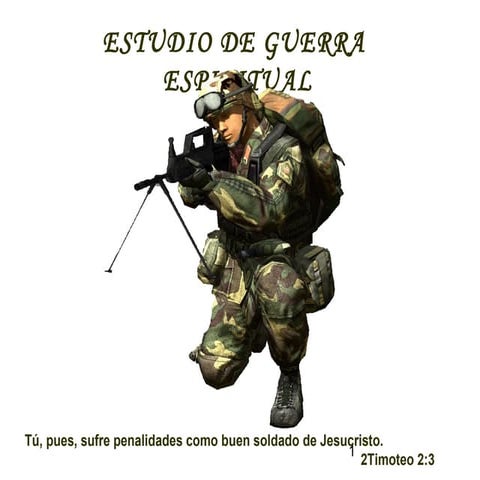 ESTUDIO DE GUERRA ESPIRITUAL