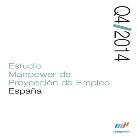Estudio manpower proyección empleo 4º trimestre 2014