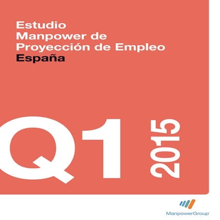Estudio Manpower Proyección de empleo 1er trimestre 2015