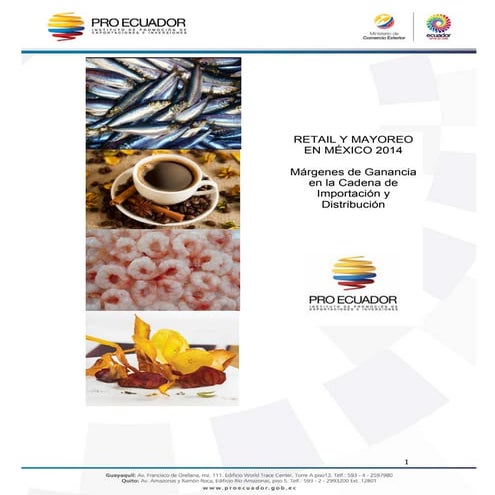 Estudio márgenes Retail y Mayoreo