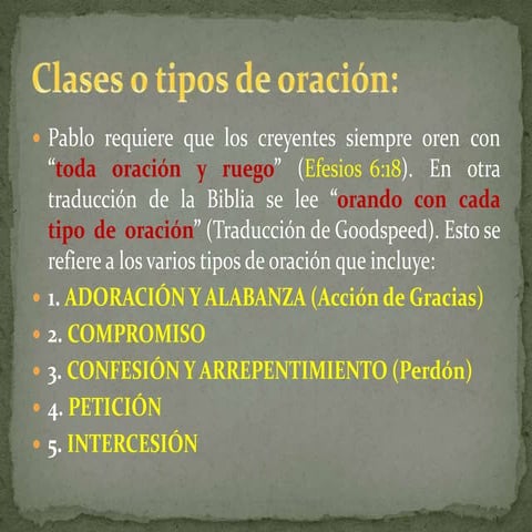 Estudio para intercesores 3 | PPTX