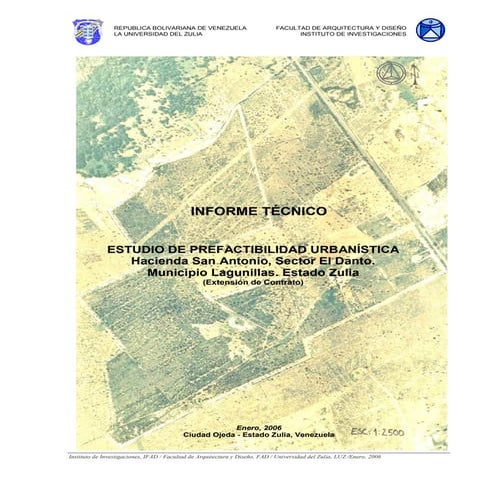 Prefactibilidad urbanística -  Hato San Antonio