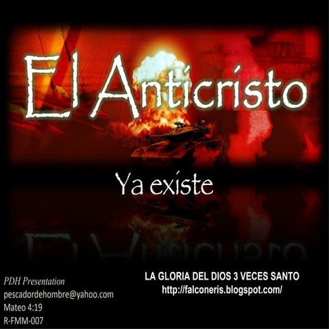 Estudio Profundo Sobre El Anticristo