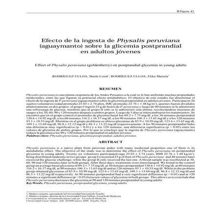 Estudio propiedades del aguaymanto