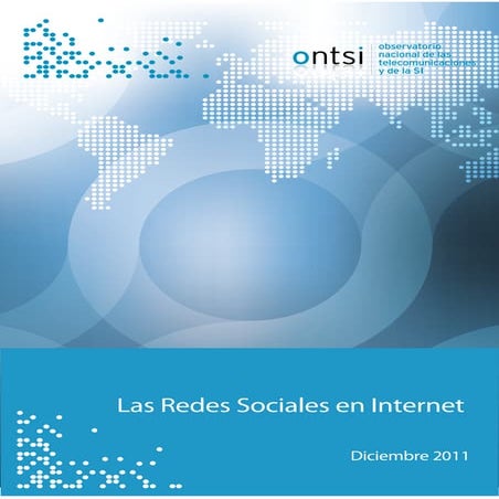 Estudio redes sociales en españa ontsi
