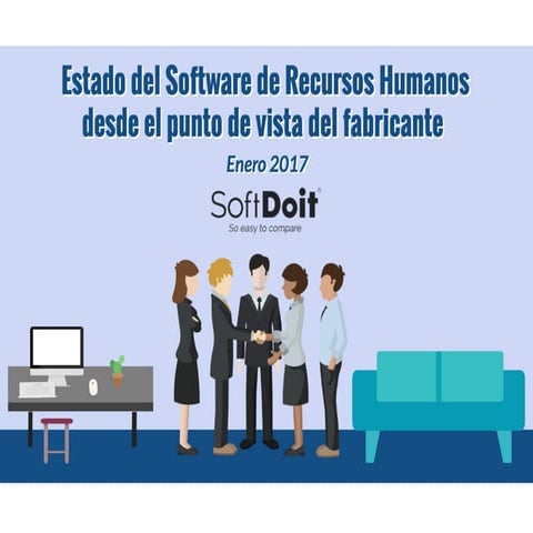 Estado del Software de Recursos Humanos desde el punto de vista del fabricante