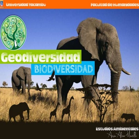 Geodiversidad  & Biodiversidad
