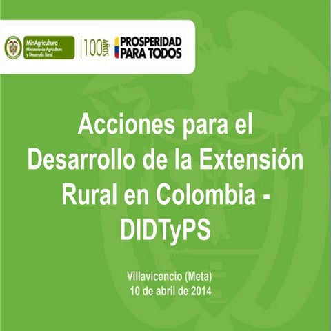 Asiall presentación madr seminario "La extensión rural como política de desar...
