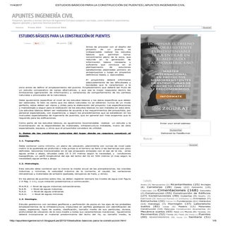 Estudios básicos para la construcci...