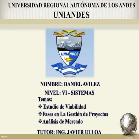 Estudios de viabilidad