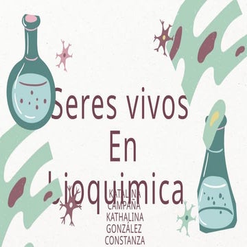 Composicion quimica de los seres vivos | PPT