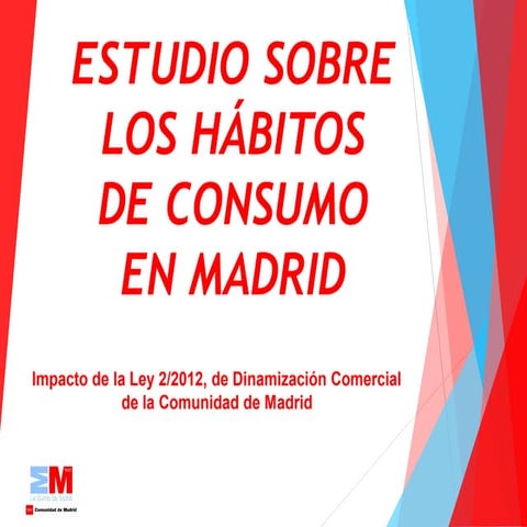 Estudio sobre hábitos de consumo 2014