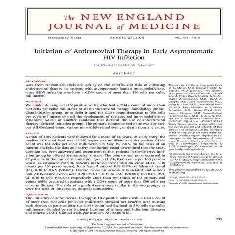 Estudio INSIGHT START