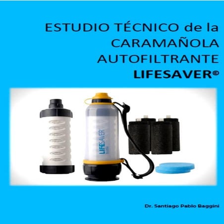 Estudio técnico cantimplora Lifesaver