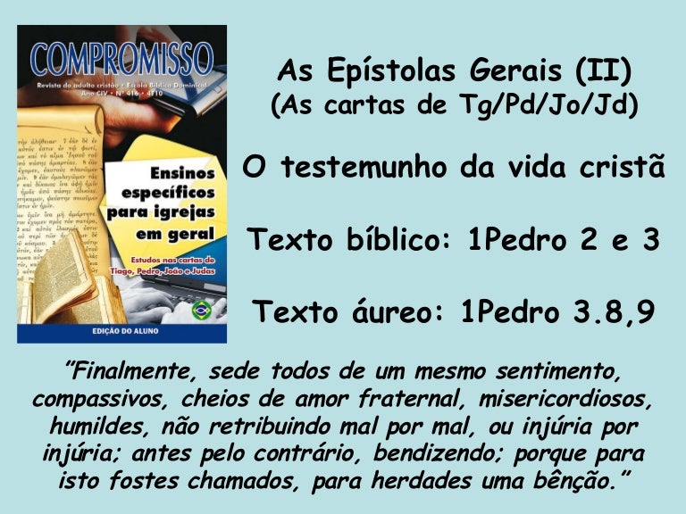 O Testemunho Cristão