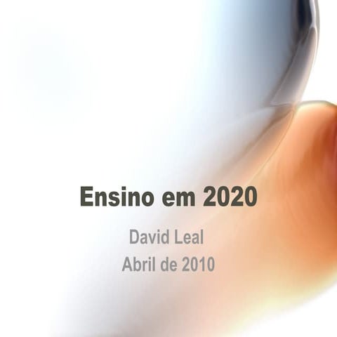 A Educação em 2020