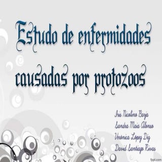 Estudo de enfermidades causadas por...