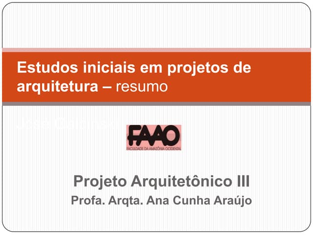 Estudo de viabilidade   resumo