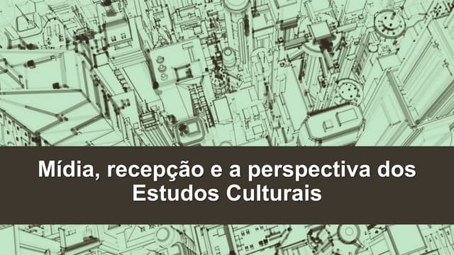 Estudos culturais