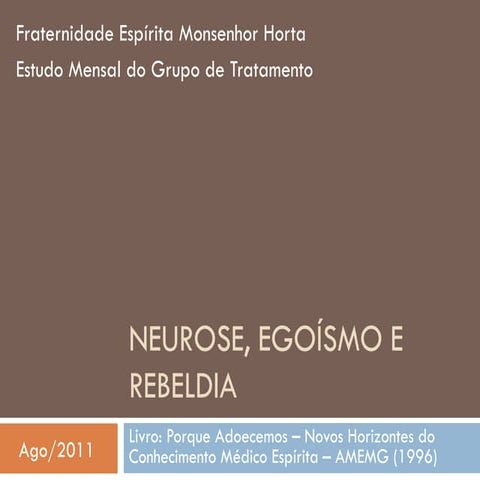 Estudo sobre Neurose_FEMH_Ago2011